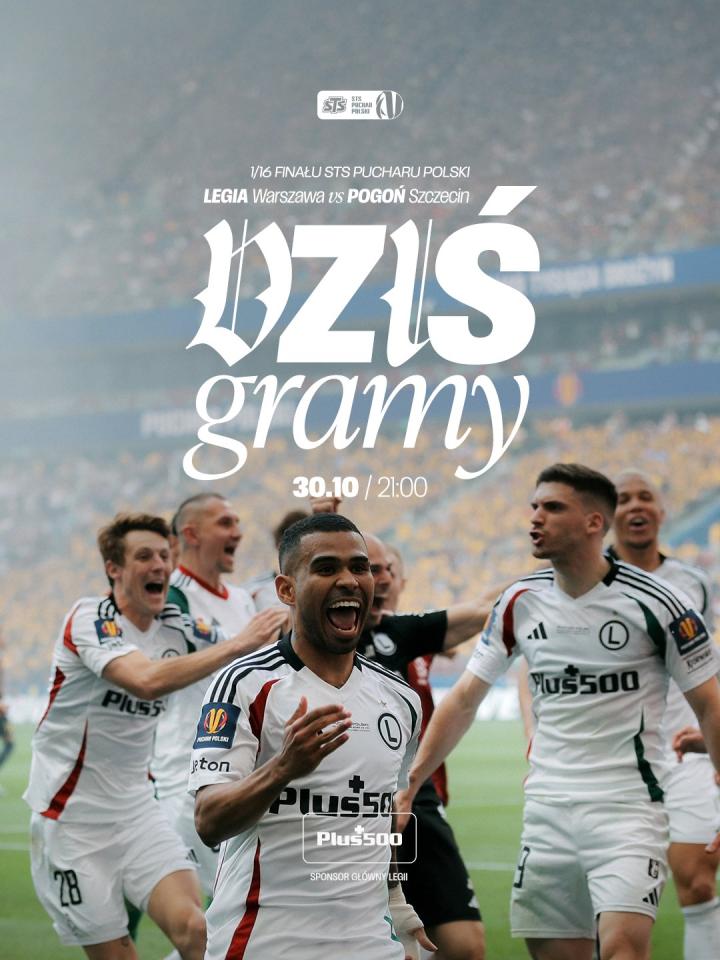 Legia Warszawa - Pogoń Szczecin 1:2 pd., 30.10.2025