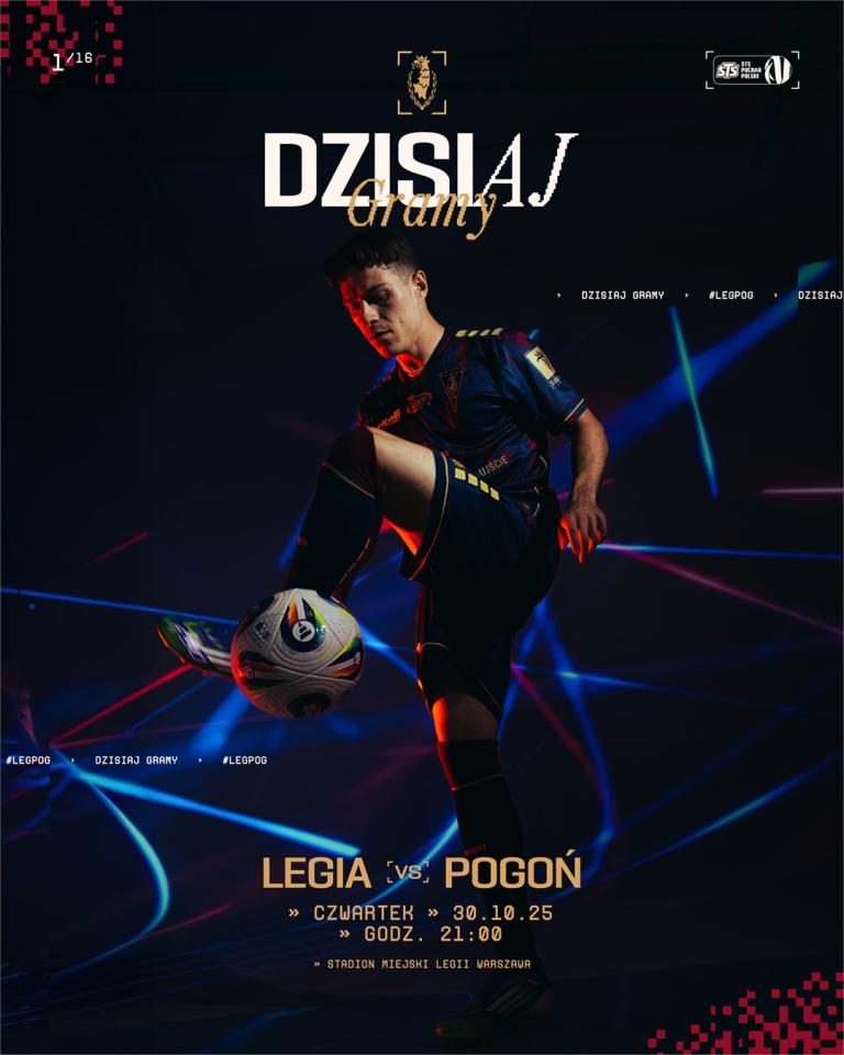 Legia Warszawa - Pogoń Szczecin 1:2 pd., 30.10.2025