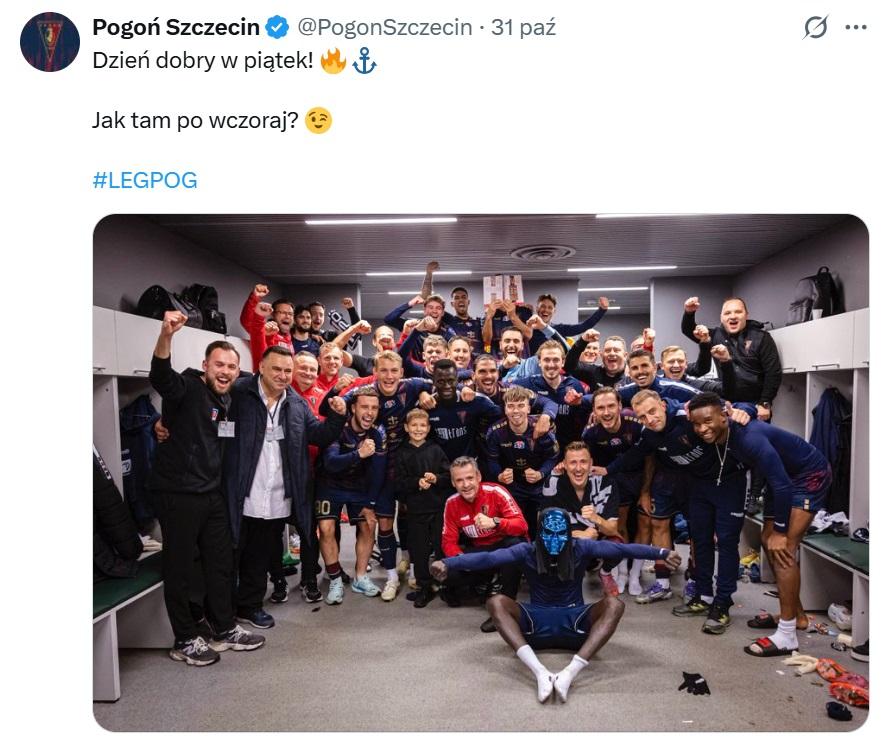 Legia Warszawa - Pogoń Szczecin 1:2 pd., 30.10.2025