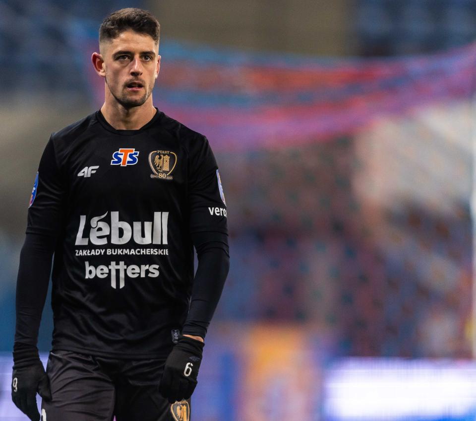 Piast Gliwice - Lech Poznań 0:2, 03.12.2025 Adrian Dalmau