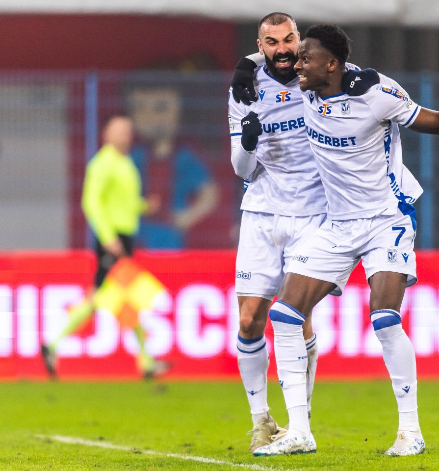 Piast Gliwice - Lech Poznań 0:2, 03.12.2025 Yannick Agnero