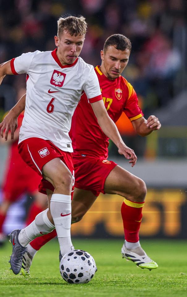 Antoni Kozubal (Polska - Czarnogóra 2:0 U21, 10.10.2025)