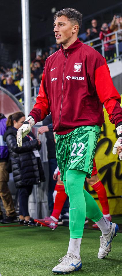 Marcel Łubik (Polska - Czarnogóra 2:0 U21, 10.10.2025)