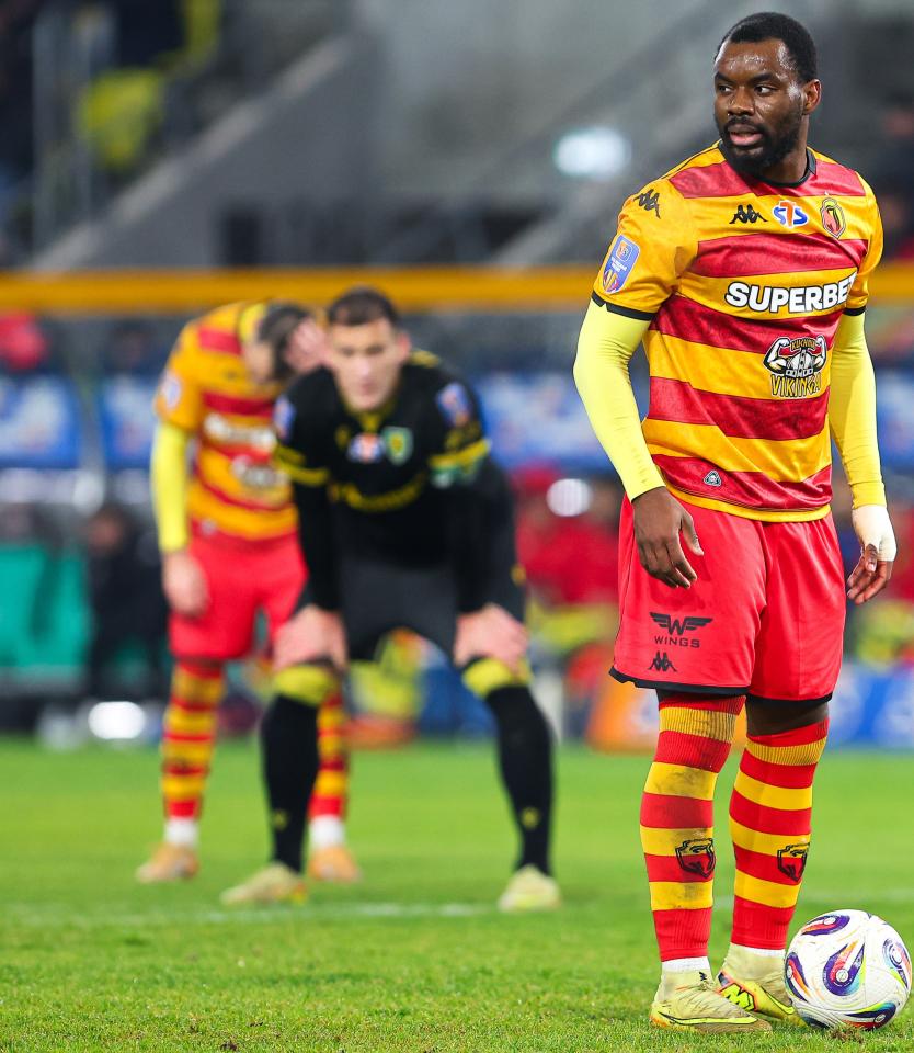 GKS Katowice - Jagiellonia Białystok 3:1, 04.12.2025 Afimico Pululu