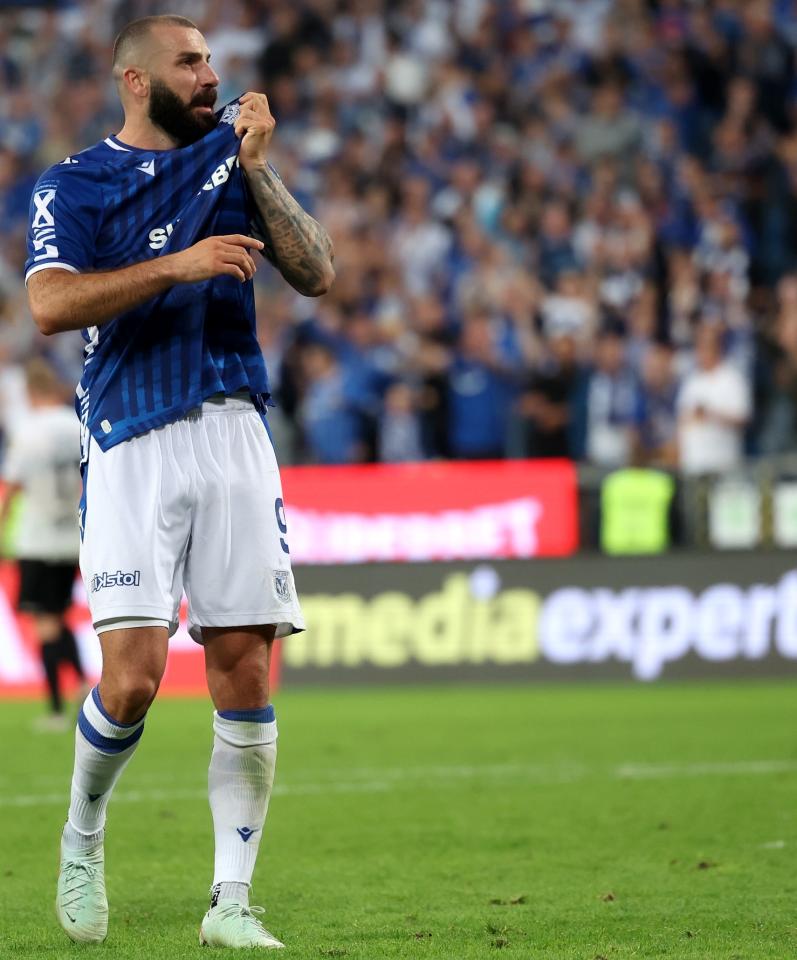 Lech Poznań - Breiðablik 7:1, 22.07.2025 Mikael Ishak