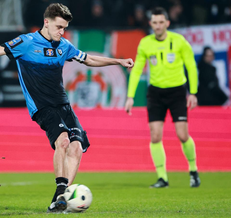 Zawisza Bydgoszcz - Wisła Kraków 4:1, 04.12.2025 Maciej Kona