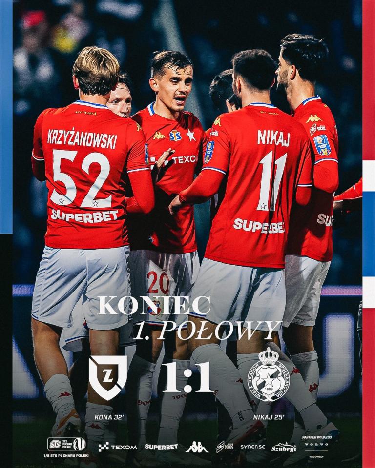 Zawisza Bydgoszcz - Wisła Kraków 4:1, 04.12.2025