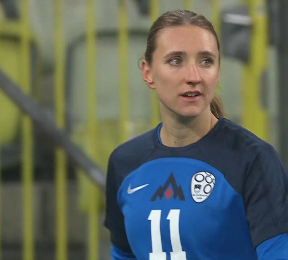 Lara Prašnikar (Polska - Słowenia 1:0 kobiety, 28.11.2025)
