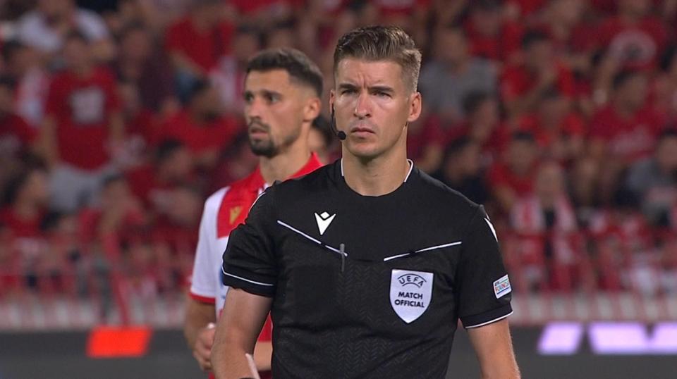 Crvena Zvezda Belgrad - Lech Poznań 1:1, 12.08.2025 Francois Letexier
