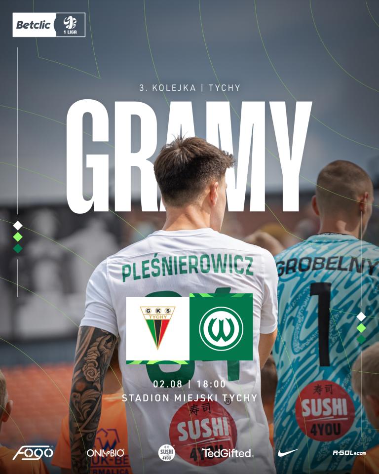 GKS Tychy - Warta Poznań 1:1, 02.08.2024