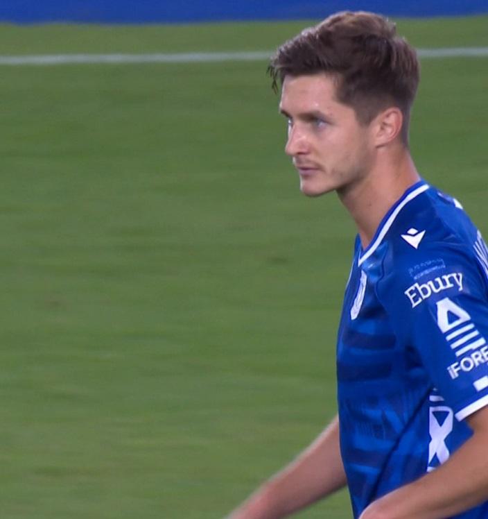 KRC Genk - Lech Poznań 1:2, 28.08.2025 Leo Bengtsson