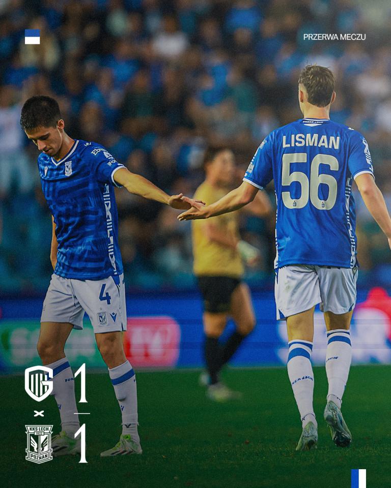 KRC Genk - Lech Poznań 1:2, 28.08.2025