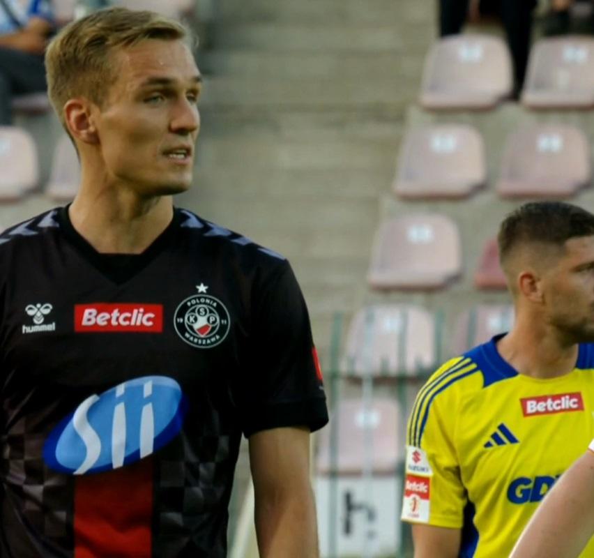 Polonia Warszawa - Arka Gdynia 0:3, 03.08.2024 Łukasz Zjawiński