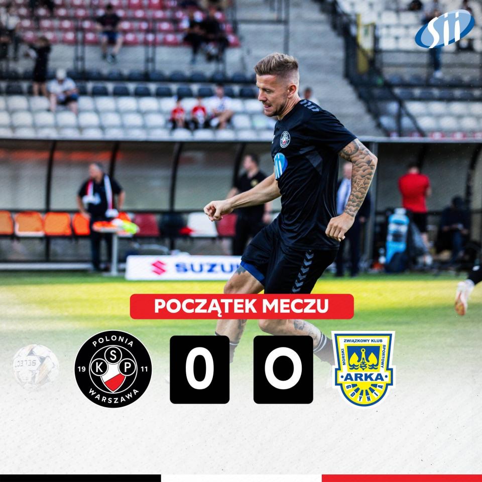 Polonia Warszawa - Arka Gdynia 0:3, 03.08.2024