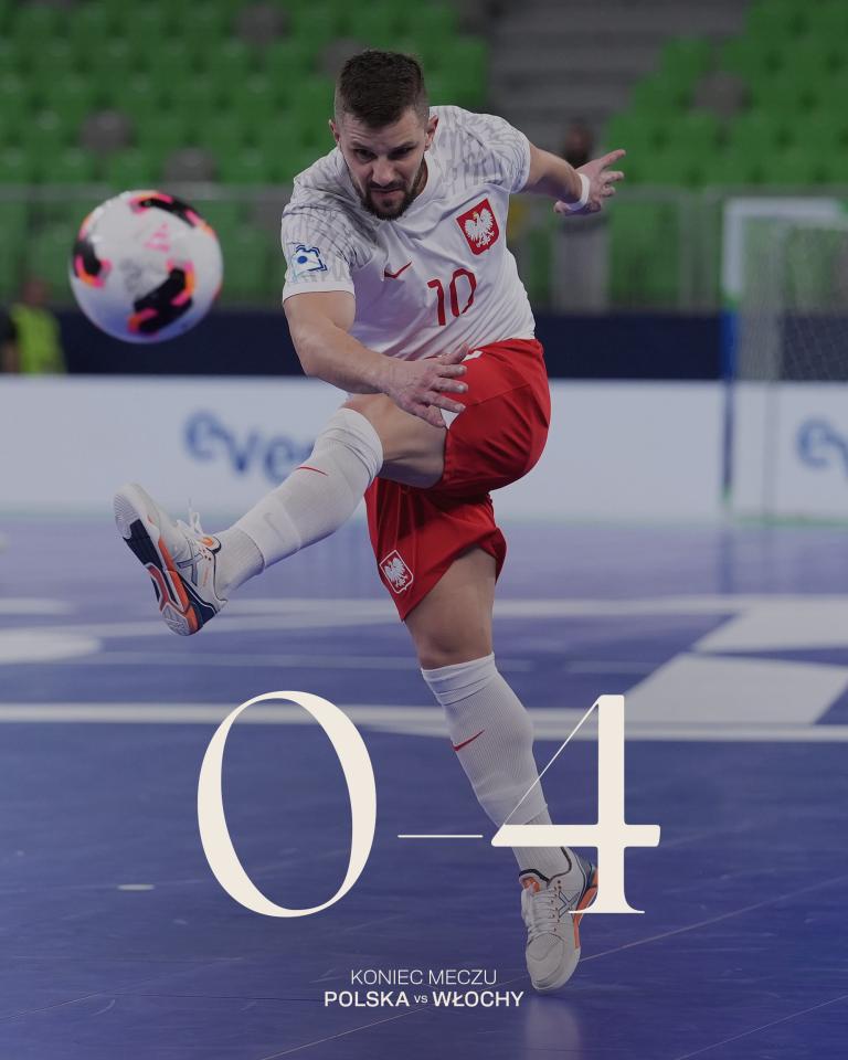 Polska - Włochy 0:4, 27.01.2026 futsal