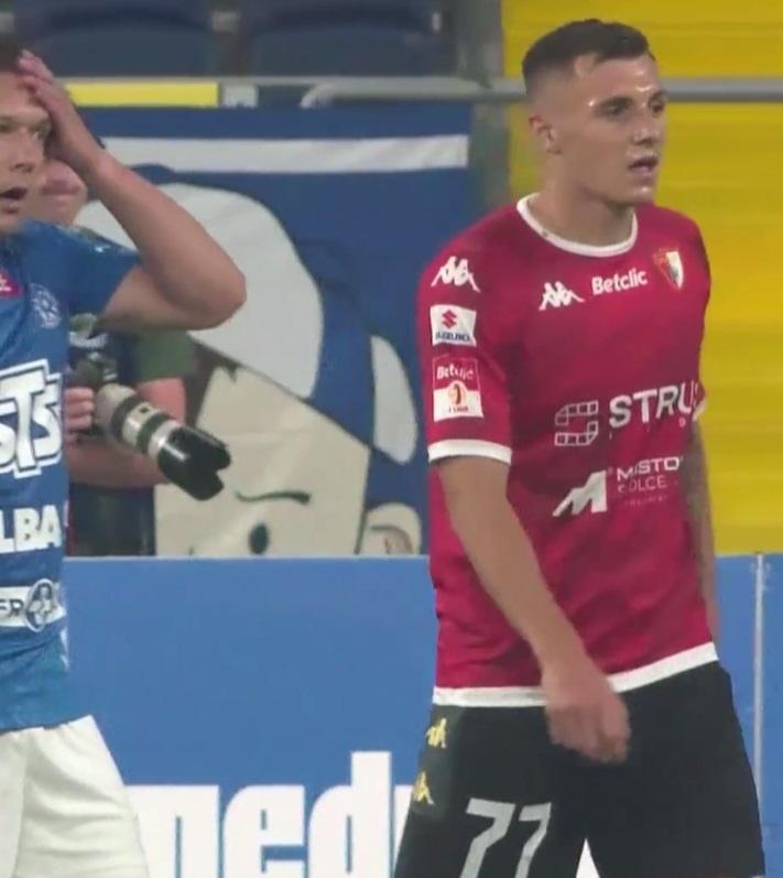 Ruch Chorzów - Pogoń Siedlce 1:1, 02.08.2024 Daniel Pik