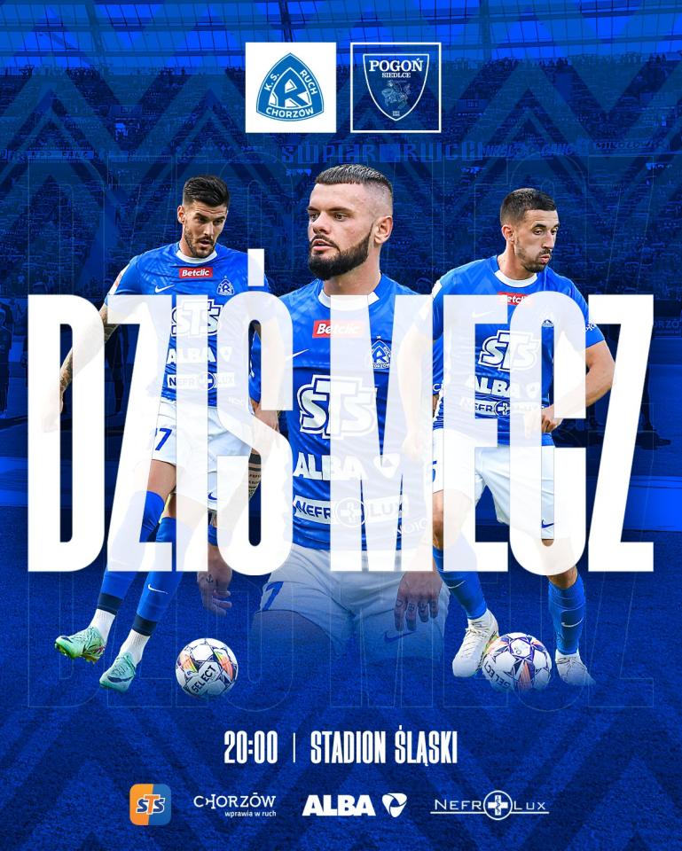 Ruch Chorzów - Pogoń Siedlce 1:1, 02.08.2024
