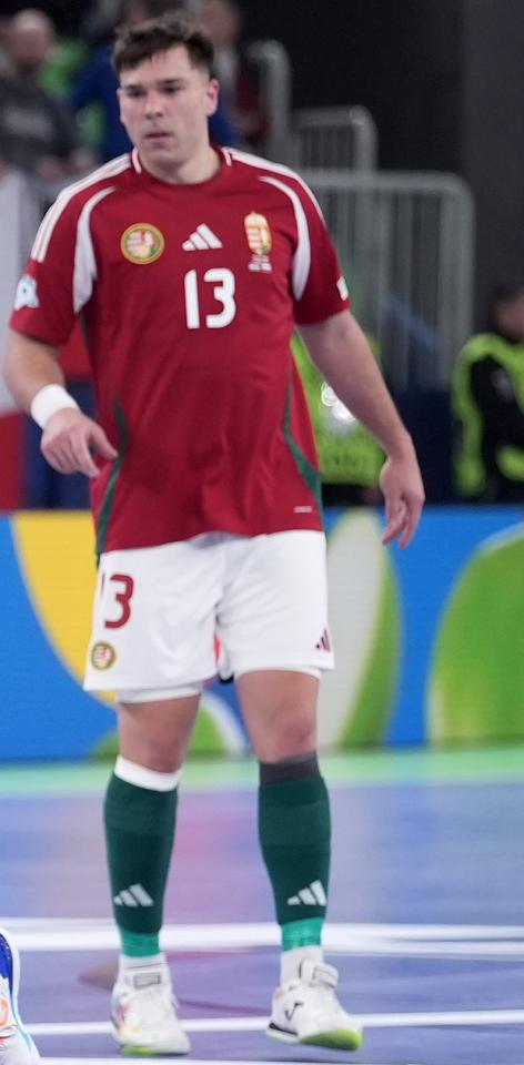 Węgry - Polska 4:2, 24.01.2026 futsal Mate Suscsak