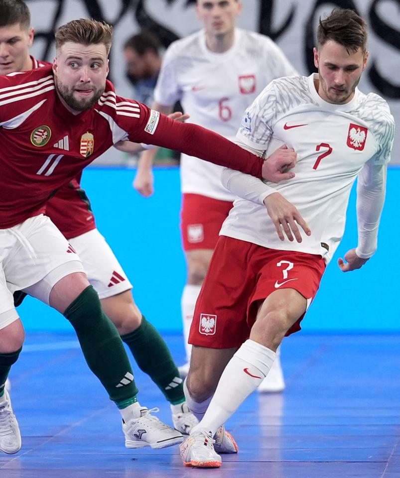 Węgry - Polska 4:2, 24.01.2026 futsal Mikołaj Zastawnik