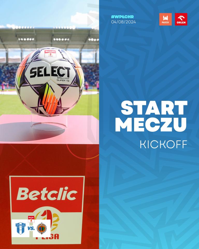 Wisła Płock - Chrobry Głogów 2:1, 03.08.2024