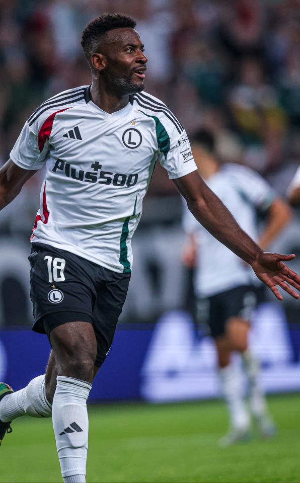 Jean-Pierre Nsame (Legia Warszawa - Baník Ostrawa 2:1, 31.07.2025)