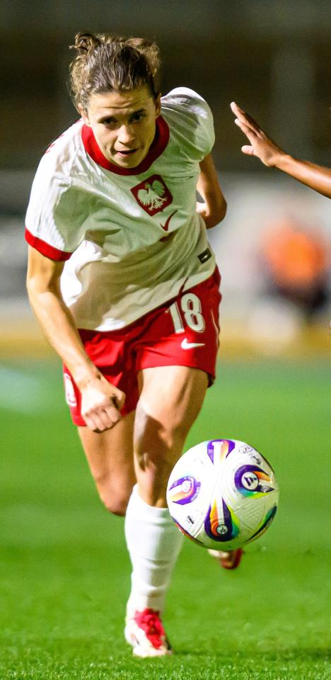 Nadia Krezyman (Walia - Polska 2:5 kobiety, 28.10.2025)