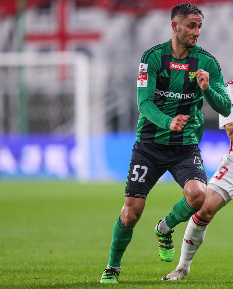 ŁKS Łódź - Górnik Łęczna 1:1, 05.08.2024 Damian Warchoł