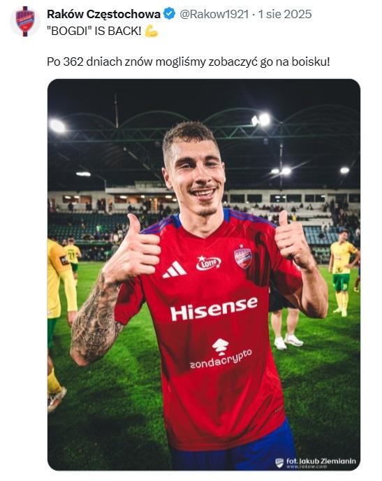 MŠK Žilina - Raków Częstochowa 1:3, 31.07.2025