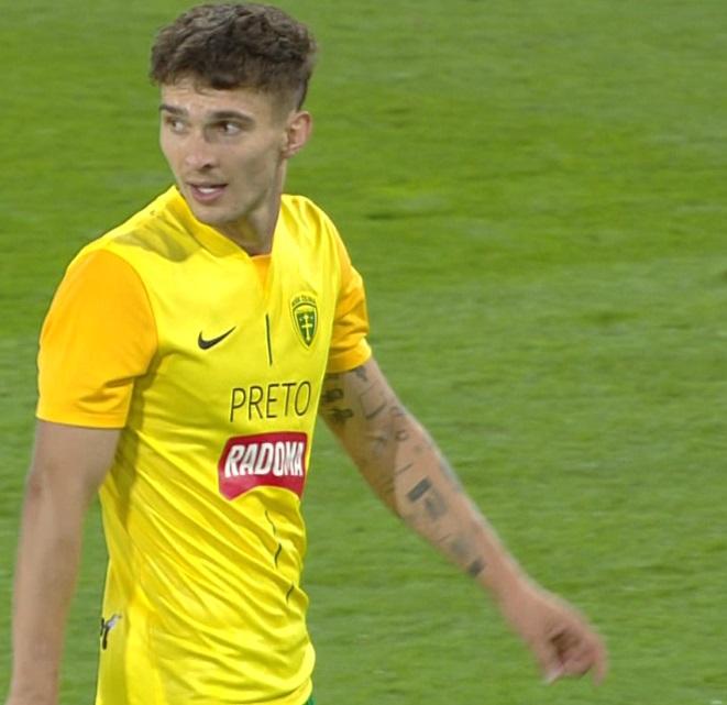 MŠK Žilina - Raków Częstochowa 1:3, 31.07.2025 David Duris