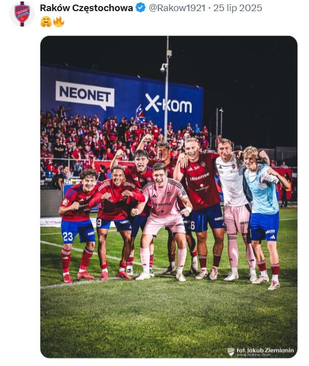 Raków Częstochowa - MŠK Žilina 3:0, 24.07.2025
