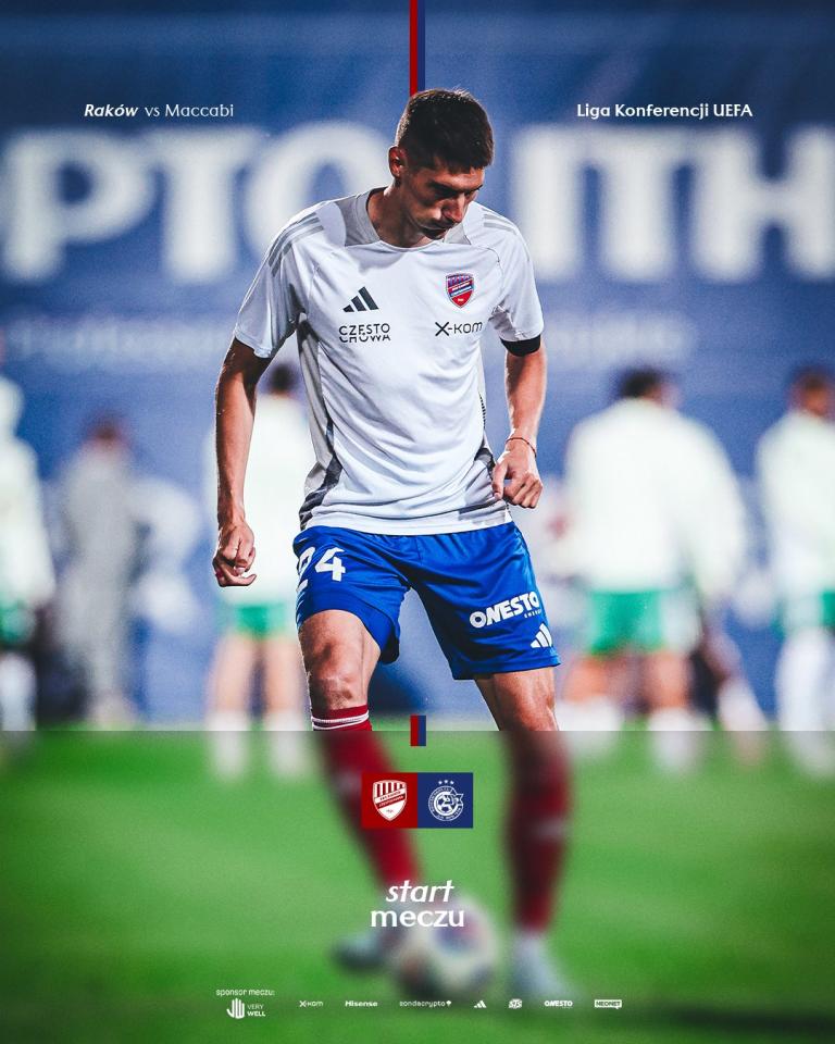 Raków Częstochowa - Maccabi Hajfa 0:1, 07.08.2025