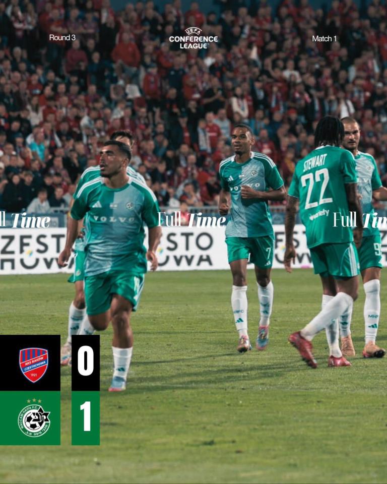 Raków Częstochowa - Maccabi Hajfa 0:1, 07.08.2025