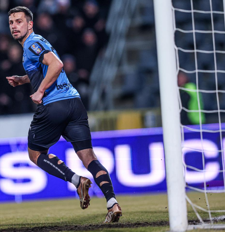 Zawisza Bydgoszcz - Chojniczanka Chojnice 1:1, k. 5-4, 04.03.2026 Filip Kozłowski