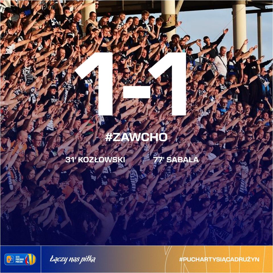 Zawisza Bydgoszcz - Chojniczanka Chojnice 1:1, k. 5-4, 04.03.2026