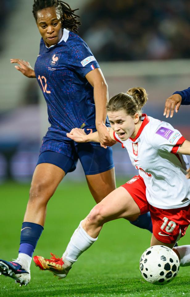 Marie-Antoinette Katoto (Francja - Polska 4:1 kobiety, 07.03.2026)