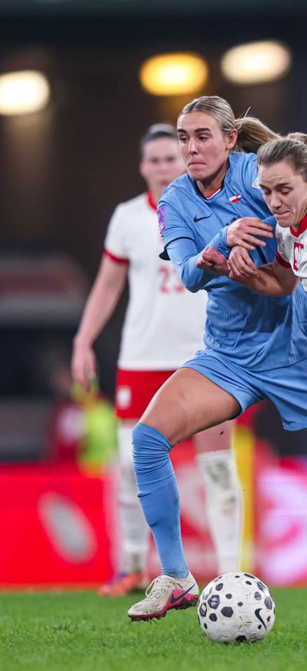 Jill Roord (Polska - Holandia 2:2 kobiety, 03.03.2026)