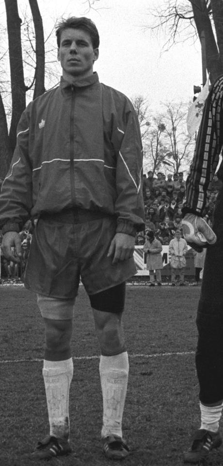 Grzegorz Mielcarski (Polska - Łotwa 1:0, 18.11.1992)
