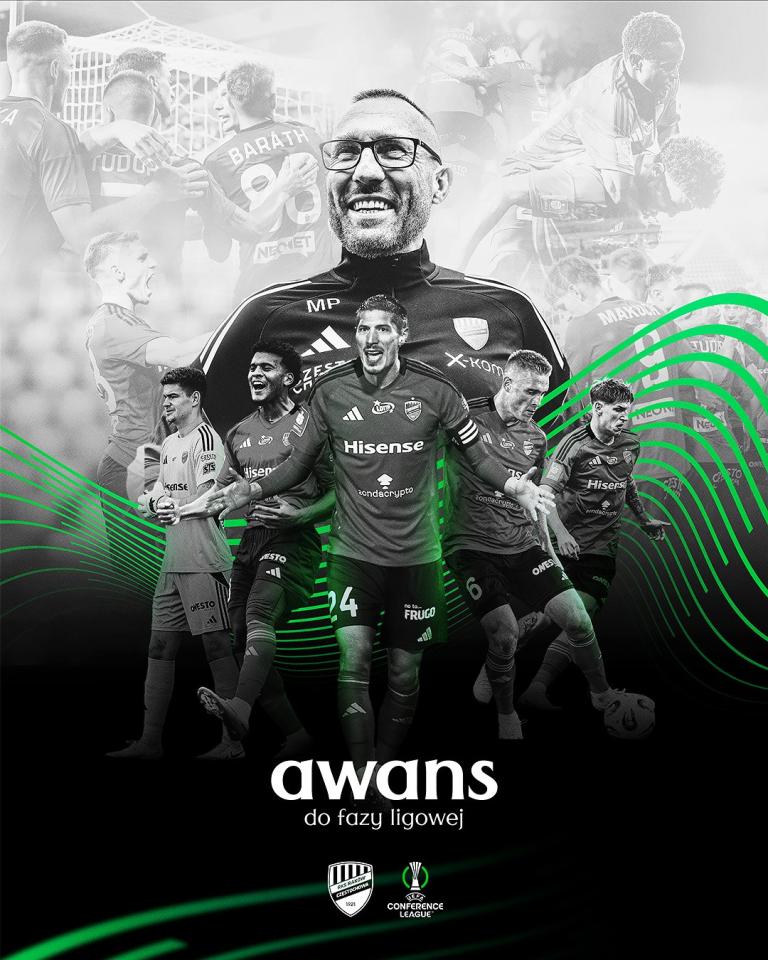 Arda Kyrdżali - Raków Częstochowa 1:2, 28.08.2025