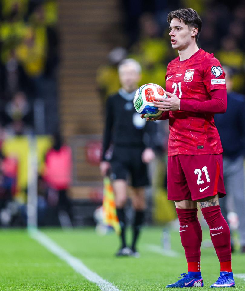Szwecja - Polska 3:2, 31.03.2026 Nicola Zalewski
