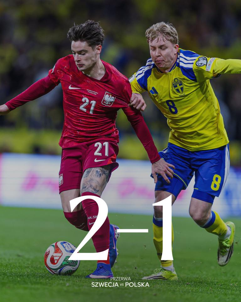 Szwecja - Polska 3:2, 31.03.2026