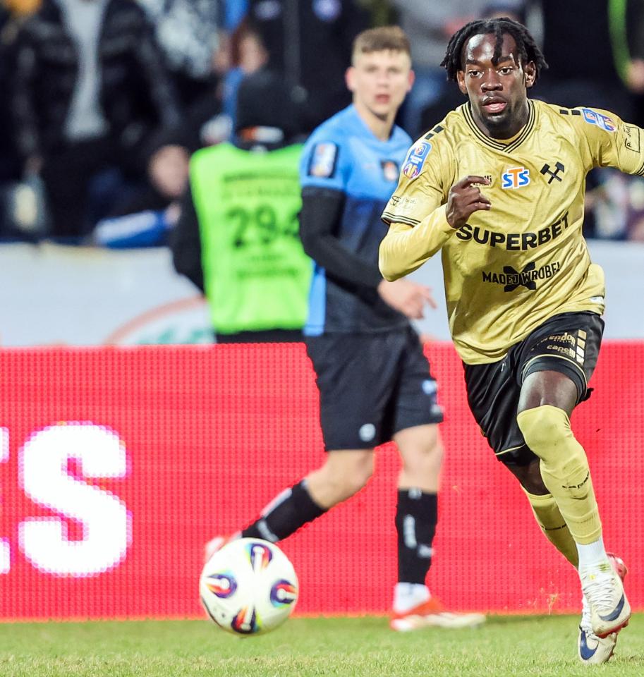 Zawisza Bydgoszcz - Górnik Zabrze 0:1, 08.04.2026 Yvan Ikia Dimi