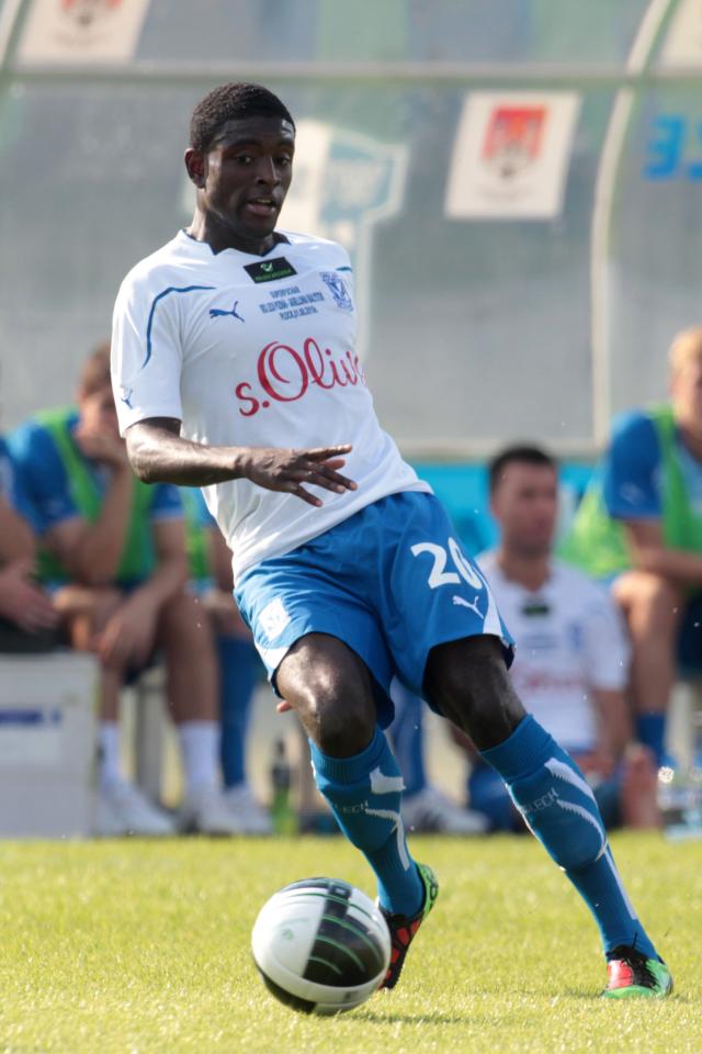 Joël Tshibamba (Lech Poznań - Jagiellonia Białystok 0:1, 01.08.2010)