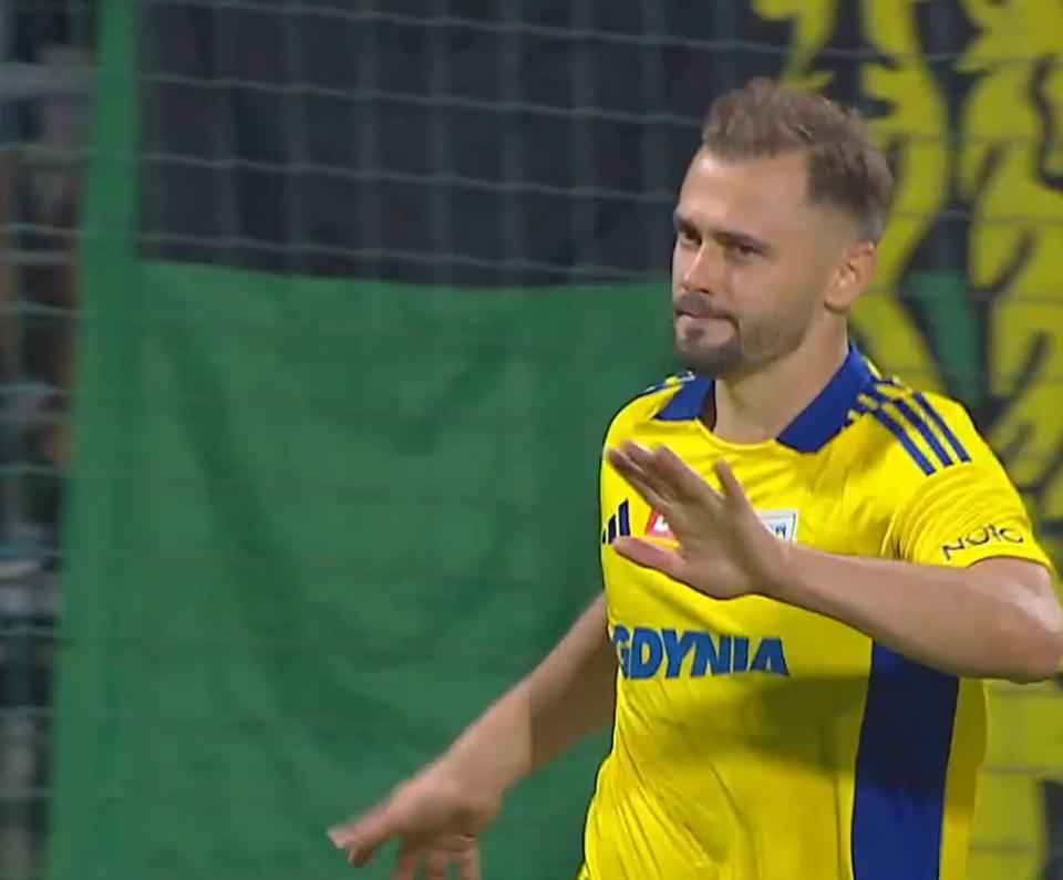 Szymon Sobczak (Miedź Legnica - Arka Gdynia 1:2, 30.08.2024)