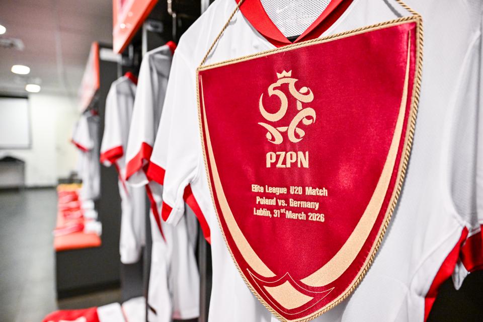 Proporczyk z meczu Polska - Niemcy 0:1 U20 (31.03.2026)