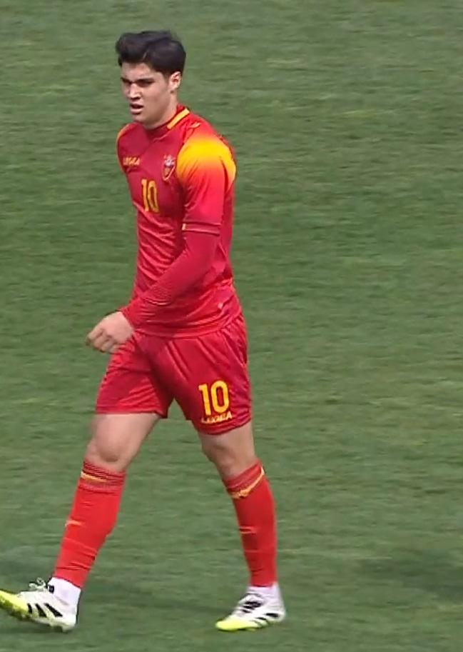Vasilije Adžić (Czarnogóra - Polska 0:1 U21, 31.03.2026)