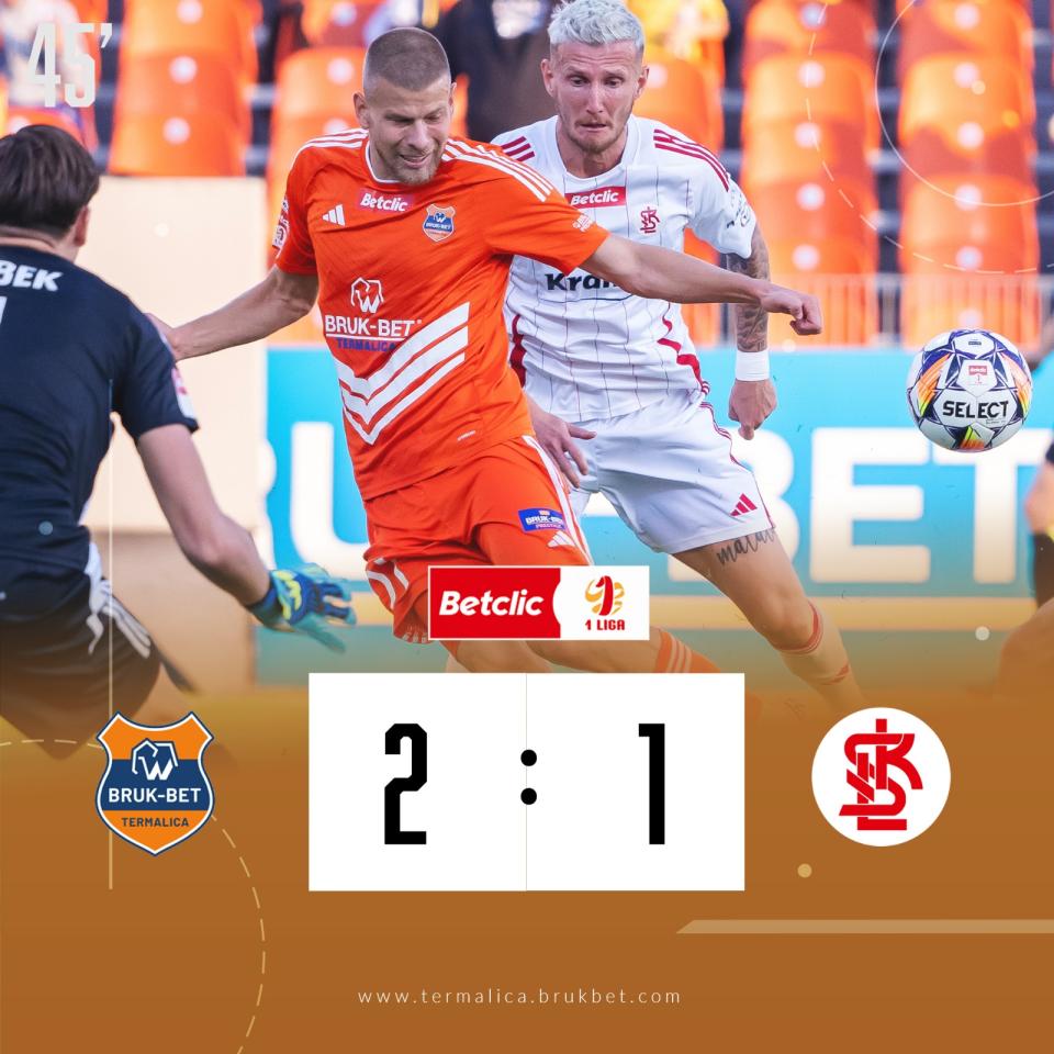 Bruk-Bet Termalica Nieciecza - ŁKS Łódź 2:2, 21.09.2024