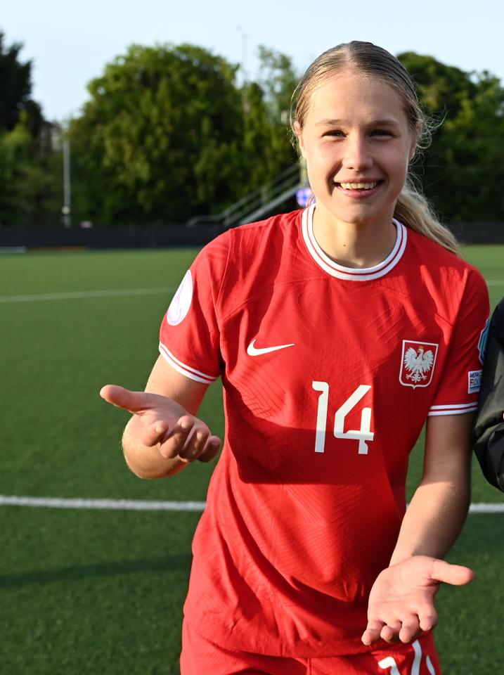 Zofia Burzan (do meczu Anglia - Polska 0:2 U17 kobiety, 14.05.2026)
