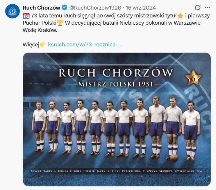 GKS Tychy - Ruch Chorzów 0:1, 16.09.2024