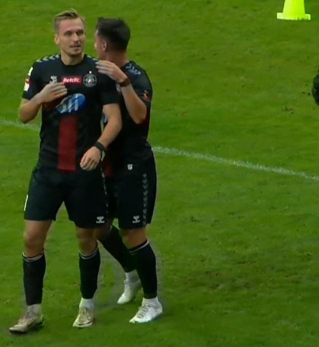 Polonia Warszawa - Odra Opola 3:0, 14.09.2024 Łukasz Zjawiński