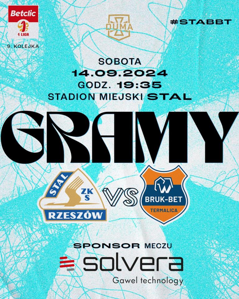Stal Rzeszów - Bruk-Bet Termalica Nieciecza 1:2, 14.09.2024